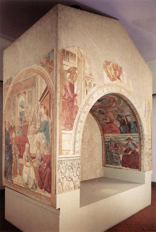 GOZZOLI, Benozzo Shrine of the Visitation dfg oil painting image
